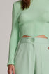 CROPPED TRICÔ MENTA