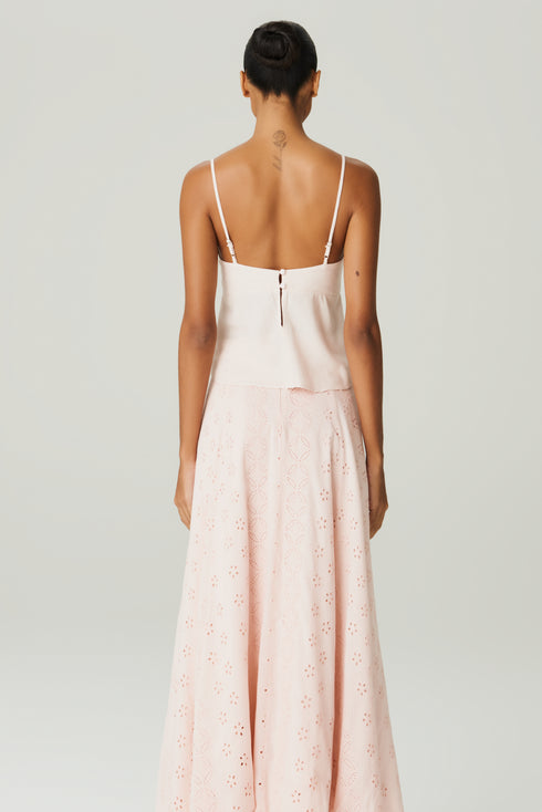 REGATA DECOTE LINHO ROSA