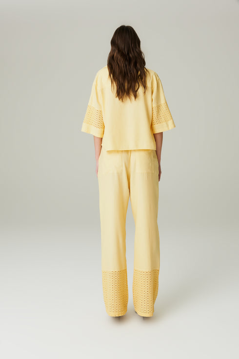 CALÇA PANTA LAISE MANTEIGA