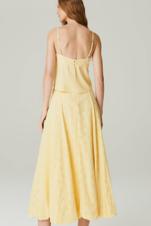 REGATA DECOTE LINHO MANTEIGA