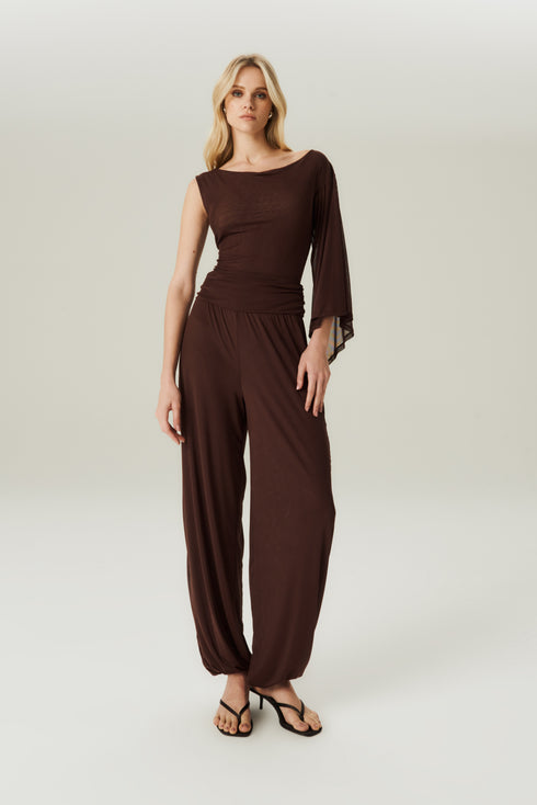 CALÇA TULE JOGGER MARROM