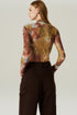 BLUSA TULE MANGA LONGA FLOREST