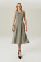 VESTIDO JACQUARD MID MESCLA