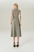 VESTIDO JACQUARD MID MESCLA