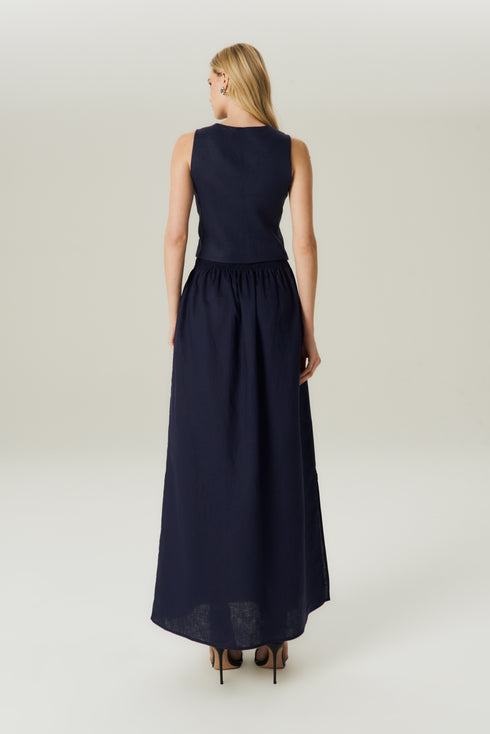 SAIA LINHO FENDA MARINHO