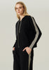 HOODIE LISTRADO PRETO