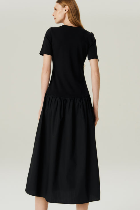 VESTIDO MID MALHA PRETO