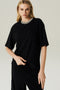 T-SHIRT MALHA PRATS PRETO