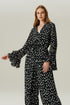 BLUSA BABADO GGT ESTAMPADO PRETO