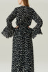 BLUSA BABADO GGT ESTAMPADO PRETO