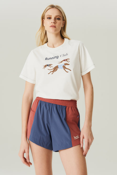 T-SHIRT RUNNING CLUB OFF WHITE