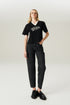 CALÇA JEANS SLOUCHY PRETO