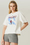 T-SHIRT OVER SKI OFF WHITE