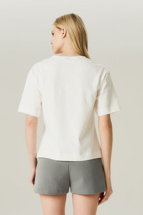 T-SHIRT OVER SKI OFF WHITE
