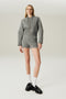 SHORTS ALFAIATARIA CINZA