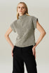 BLUSA JACQUARD GOLA MESCLA