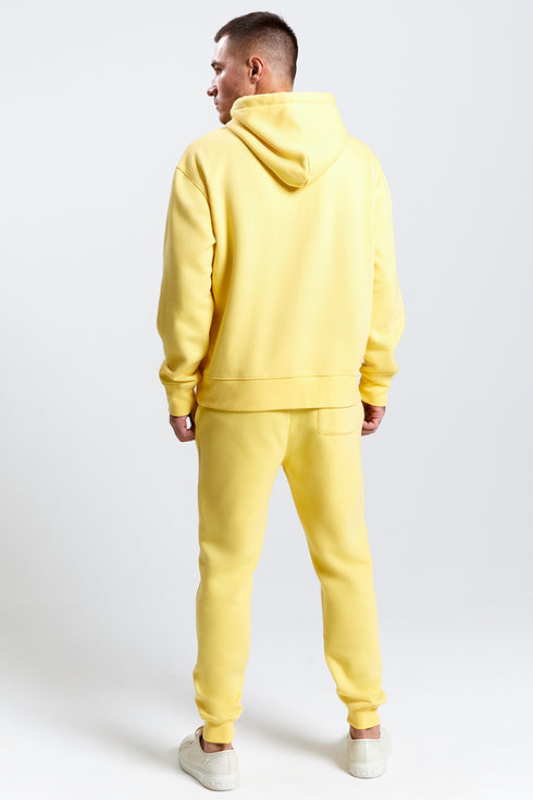 CALÇA C/ PUNHO AMARELO