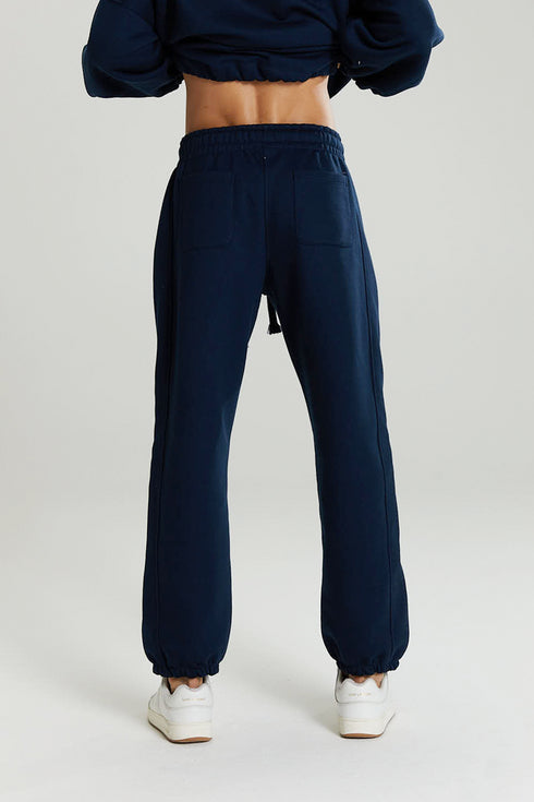 CALÇA RECORTE MARINHO