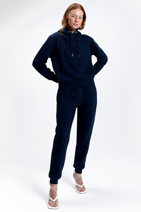 CALÇA C/ PUNHO NAVY