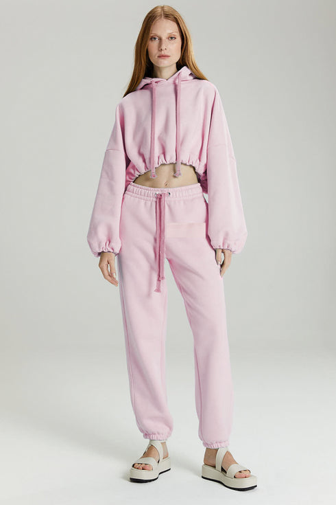 CALÇA RECORTE ROSA BEBÊ