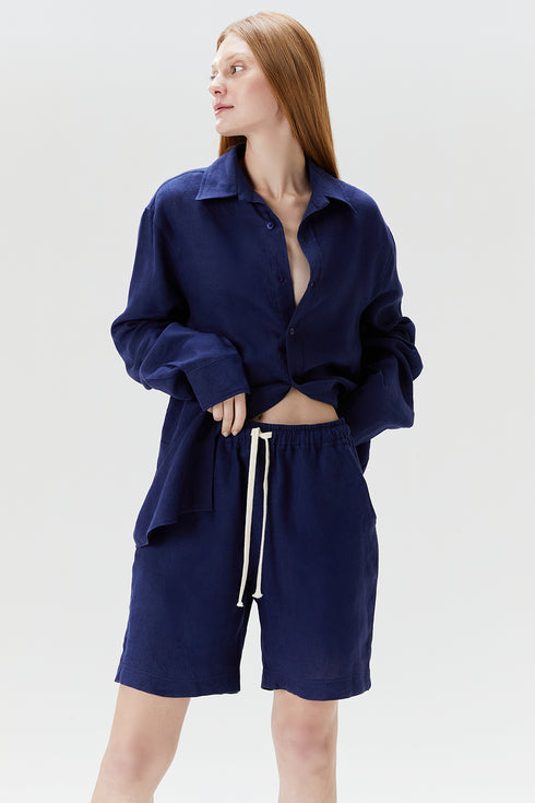 BERMUDA ALFAIATARIA NAVY