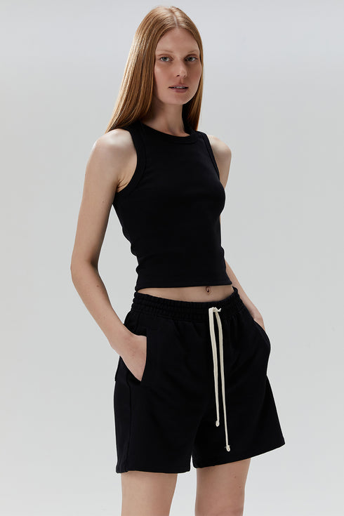 BERMUDA BOLSOS PRETO