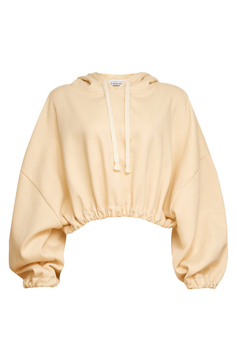 CROPPED HOODIE MANTEIGA