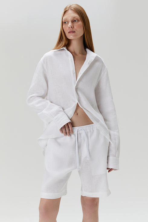 BERMUDA ALFAIATARIA BRANCO