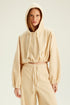 CROPPED HOODIE MANTEIGA