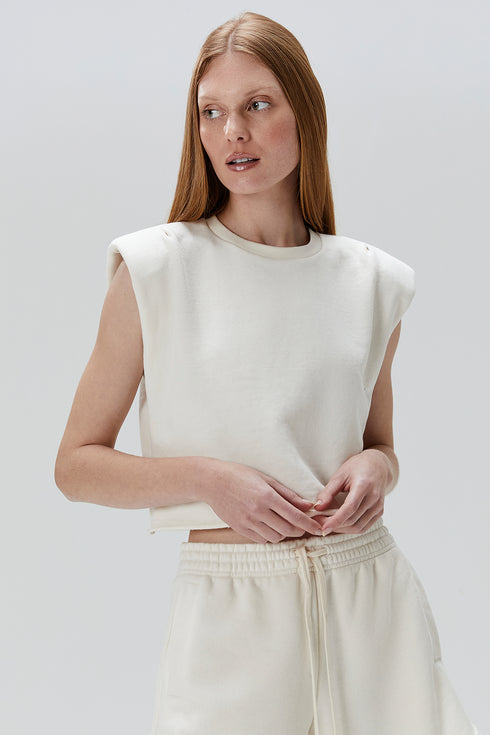 CROPPED REGATA OFF-WHITE