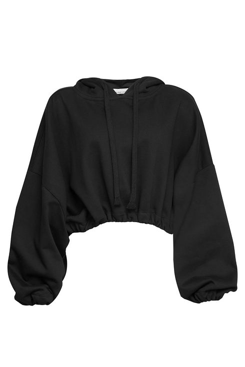 CROPPED HOODIE PRETO