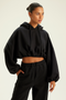 CROPPED HOODIE PRETO
