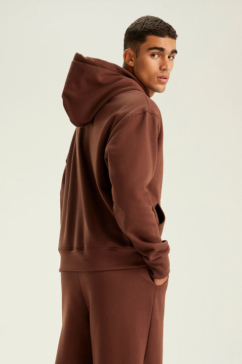 HOODIE OVERSIZED MARROM