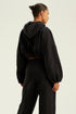 CROPPED HOODIE PRETO