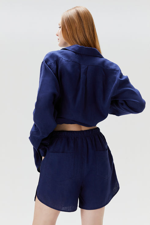 SHORTS ALFAIATARIA NAVY