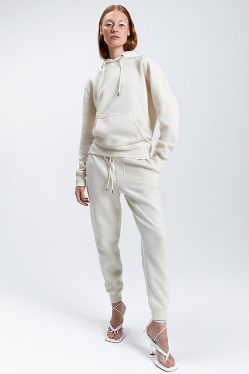 CALÇA C/ PUNHO OFF-WHITE