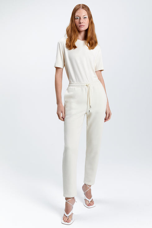 CALÇA RETA OFF-WHITE