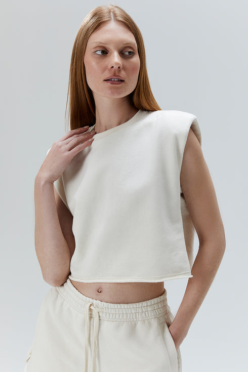 CROPPED REGATA OFF-WHITE