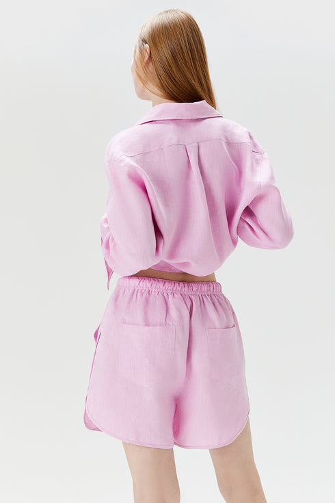 SHORTS ALFAIATARIA CHICLETE