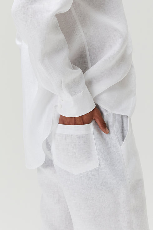 BERMUDA ALFAIATARIA BRANCO