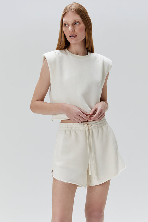 CROPPED REGATA OFF-WHITE