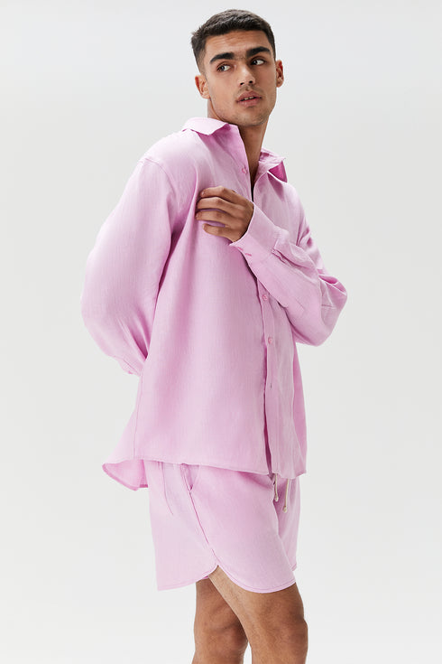 SHORTS ALFAIATARIA CHICLETE