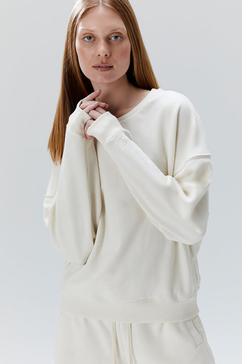 SWEATSHIRT OFF-WHITE
