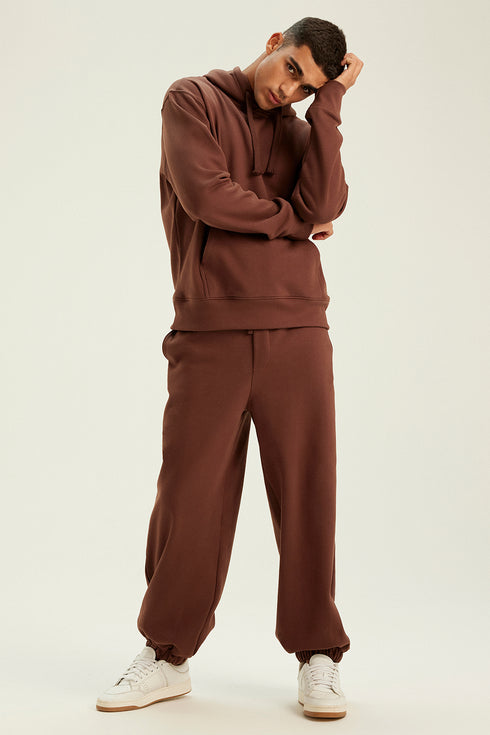 HOODIE OVERSIZED MARROM