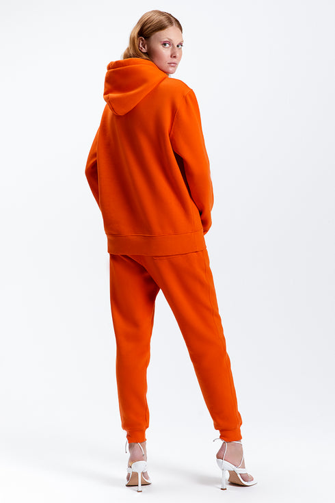 CALÇA C/ PUNHO LARANJA