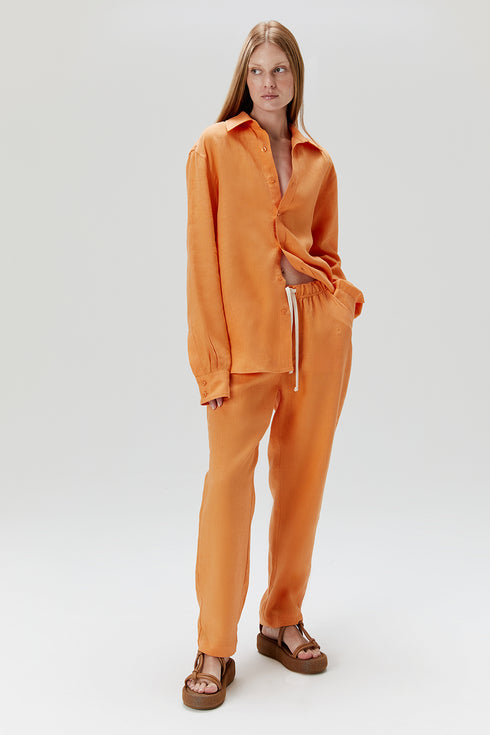 CAMISA OVERSIZED TANGERINA