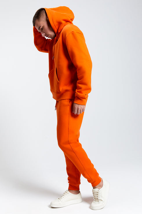 CALÇA C/ PUNHO LARANJA