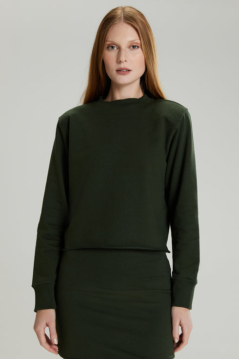 BLUSA GOLA ALTA MILITAR