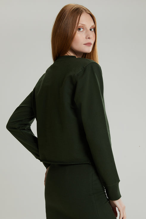 BLUSA GOLA ALTA MILITAR