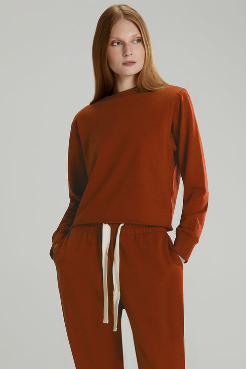 BLUSA GOLA ALTA TELHA